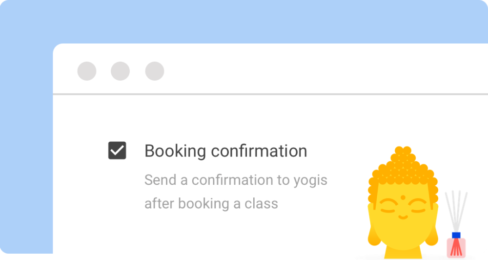 Booking confirmation